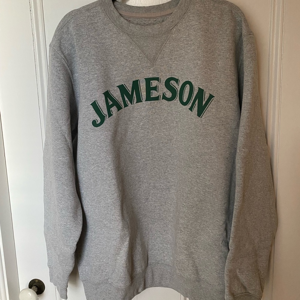 Carhartt like new original fit crewneck sweatshirt gray unisex L Jameson branded